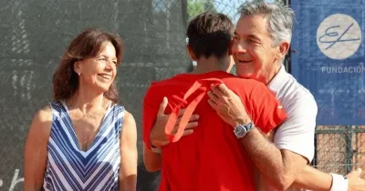 Emilio Sánchez Vicario en el acto de entrega de los reconocimientos en Barcelona