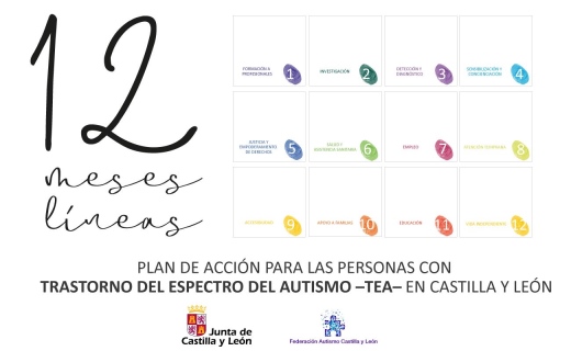cartel campaña 12 meses 12 líneas