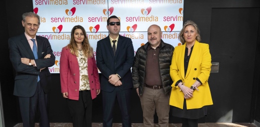 momento de presentación de la guía de accesibilidad de webs y aplicaciones