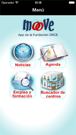 App Moove, Noticias, Agenda, Empleo y Bscador de Centros
