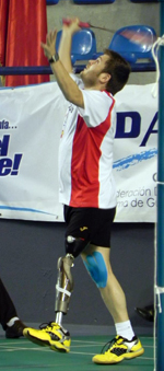 Competición de Bádminton de pie