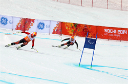 Competición de Esquí Paralímpico