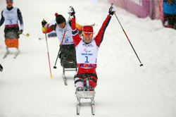 Competición de Esquí Nórdico Paralímpìco