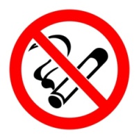 símbolo de prohibido fumar