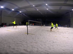 Partido de Tenis Playa