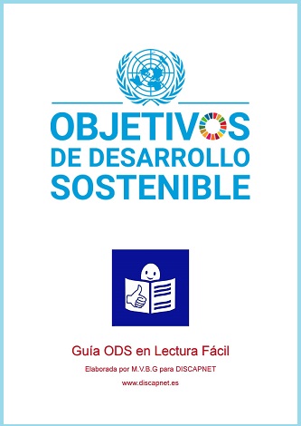 Portada de la Guía: Objetivos de Desarrollo Sostenible en Lectura Fácil