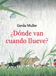 Portada del libro con diferentes animales y el título