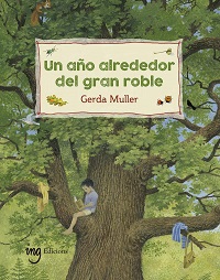 Portada del libro con un gran roble en el centro