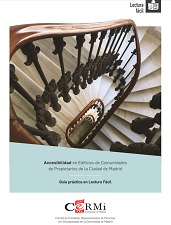Portada del Documento "Accesibilidad en edificios de Comunidades de Propietarios de la ciudad de Madrid. Guía práctica en lectura fácil"