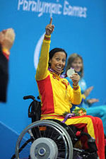 Deportistas paralímpicos: La nadadora Teresa Perales