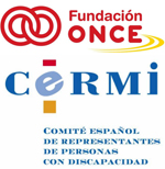 Logotipos de Fundación ONCE y CERMI