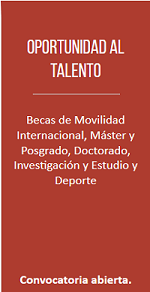 cartel de becas oportunidad al talento