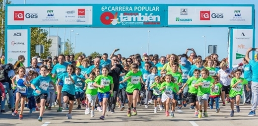 Fotografía de la carrera Madrid también solidario