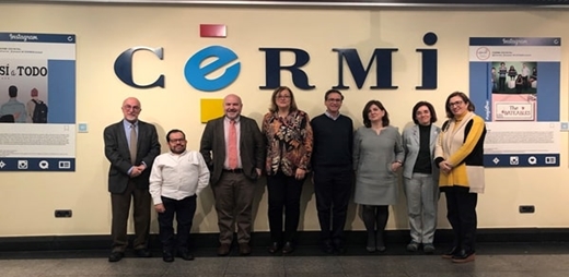 CERMI y CEDU posando por la firma de su convenio en favor de la inclusión del alumnado