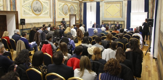 momento de la jornada sobre ciudades y pueblos para todos