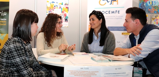 COCEMFE en AULA mostrando su compromiso con la educación inclusiva