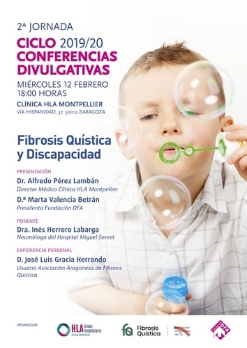 Cartel Conferencia Fibrosis Quística