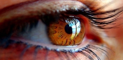 Detalle de ojo con Glaucoma Congénito