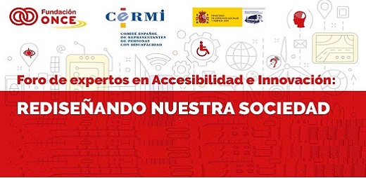 Cartel foro EXPERTOS en ACCESIBILIDAD e innovación