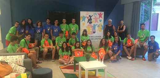 Imagen de los participantes en los Campus Inclusivos de la Universidad de Málaga