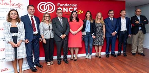 Fundación ONCE junto a la Delegación del dobierno de Rumanía