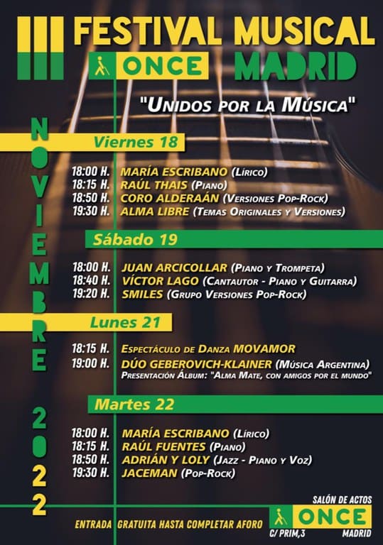 III Festival Musical ONCE