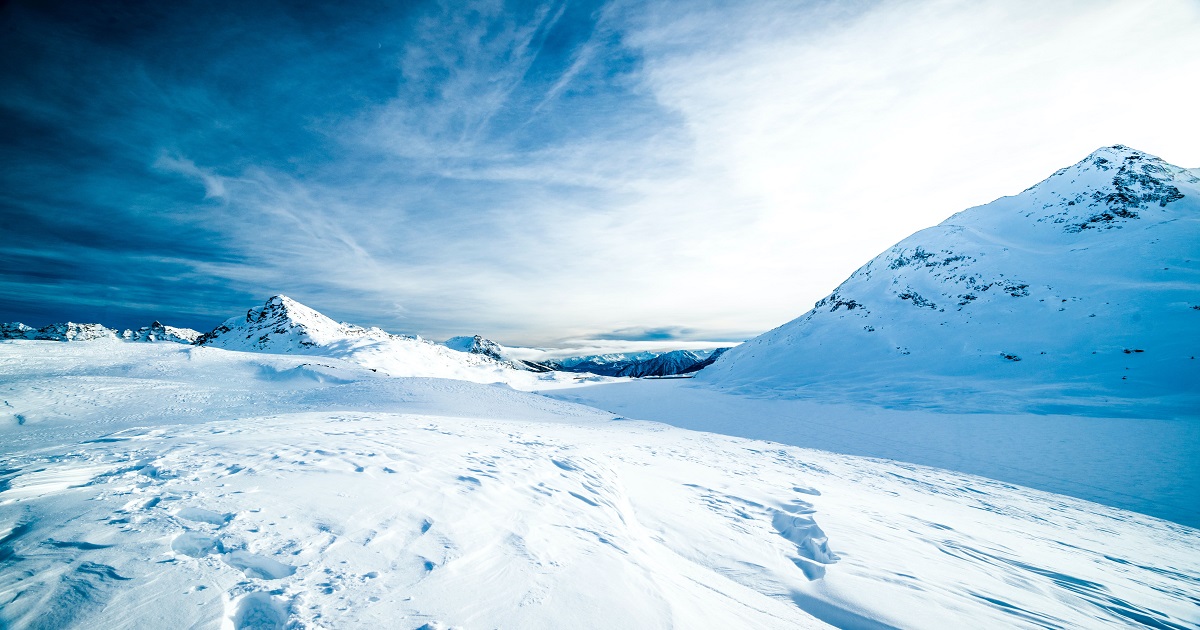 paisaje nevado