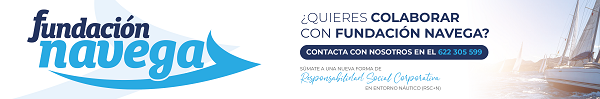 banner con datos de contacto de la Fundación Navega