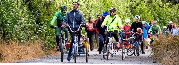 Camino de Santiago en bicicleta adaptada Fundación También