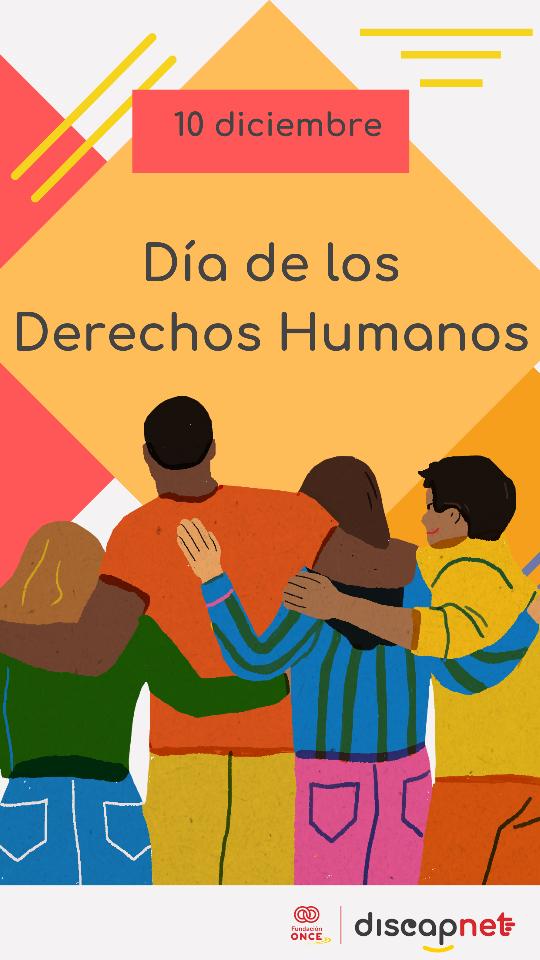 Cártel Día de los Derechos Humanos