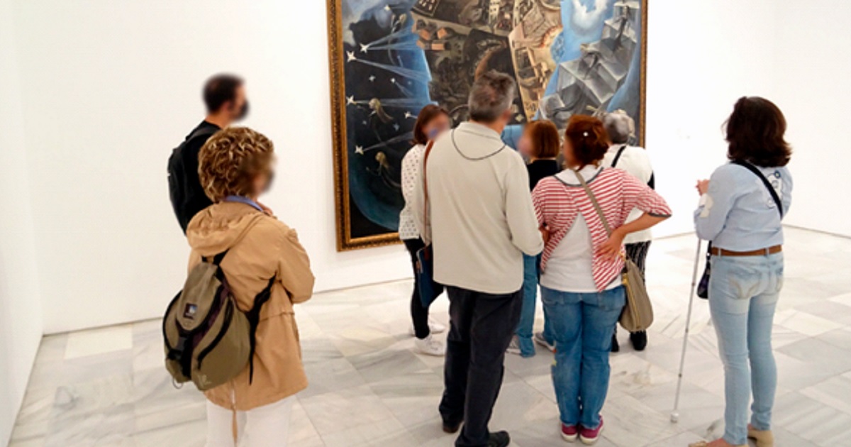 Visita En detalle: Un mundo en el Museo Reina Sofía, 2021 (Fuente: Javier Sanjurjo)