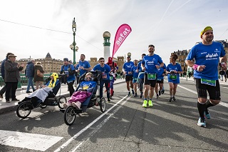 carrera en funcionamiento