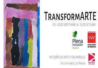 Banner de la exposición colectiva: TransformARTE