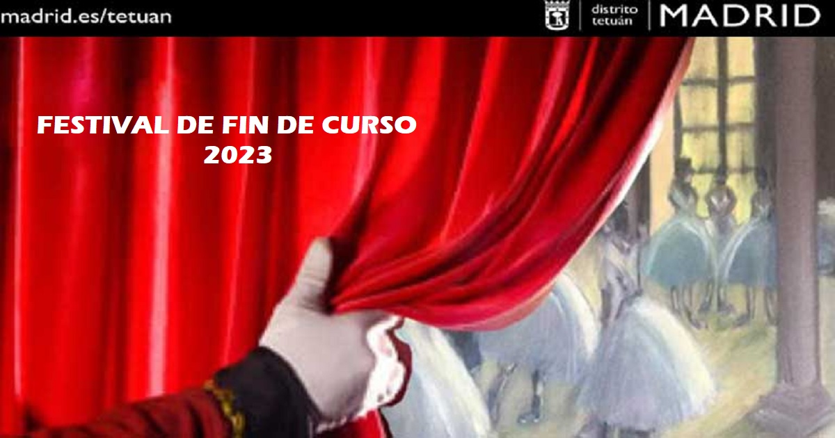 Banner del Festival Fin de Curso 2023