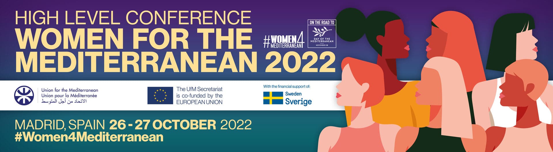 Cártel Conferencia de Alto Nivel: Mujeres por el Mediterráneo 2022
