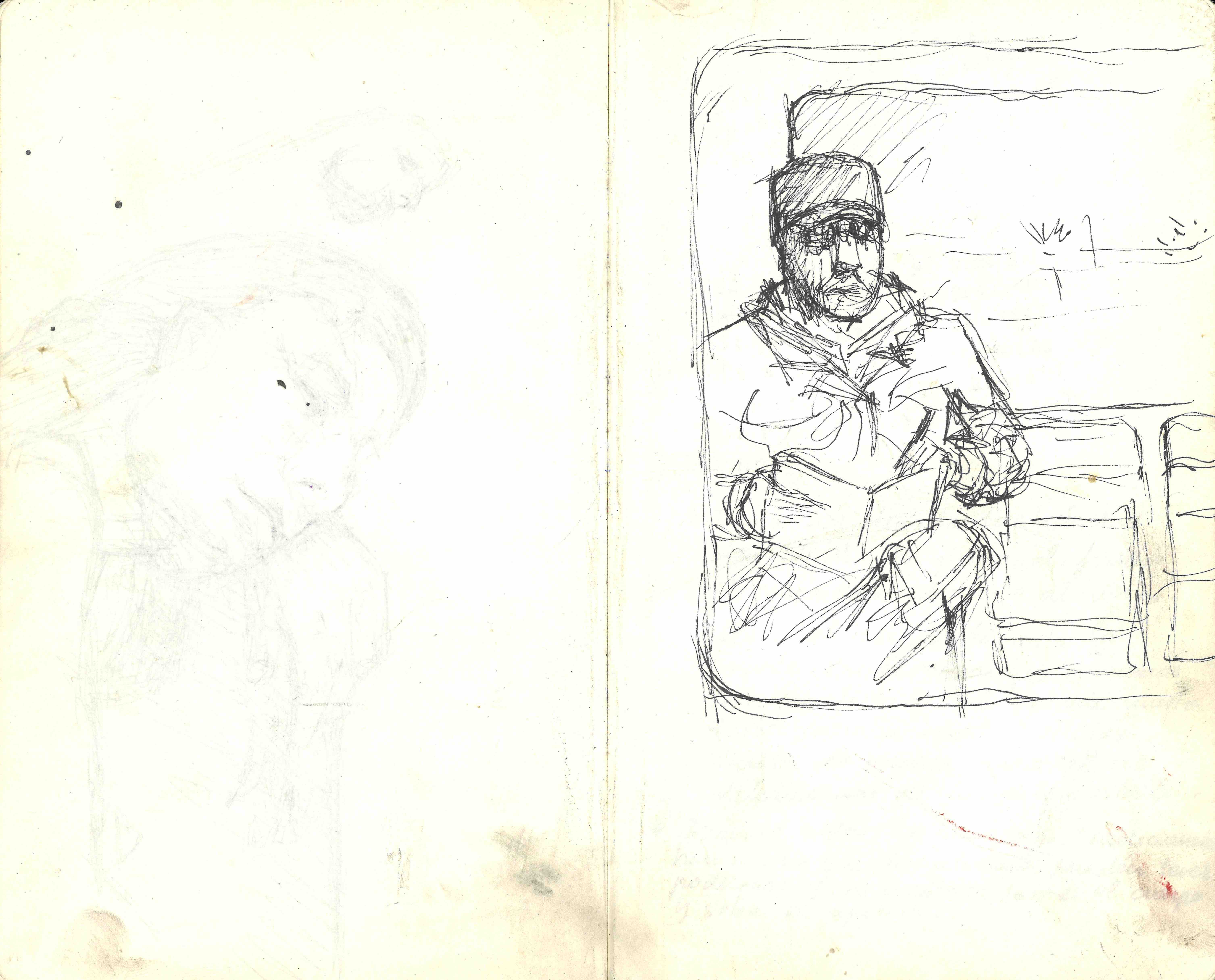 Boceto de Jesus Galiana