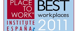 Logo de Best workplaces 2011