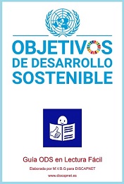 Portada de la Guía: Objetivos de Desarrollo Sostenible en Lectura Fácil