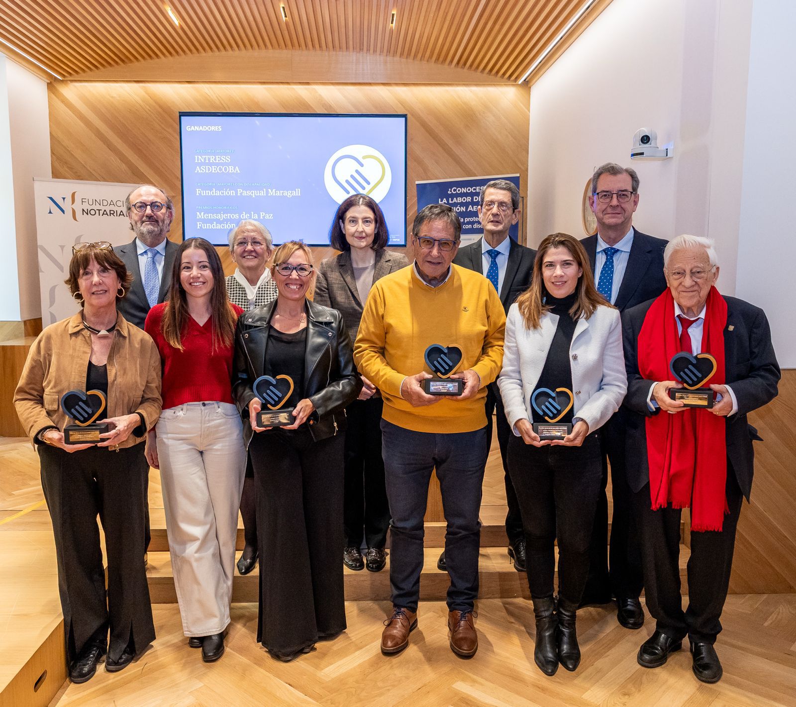 personas premiadas con los premios