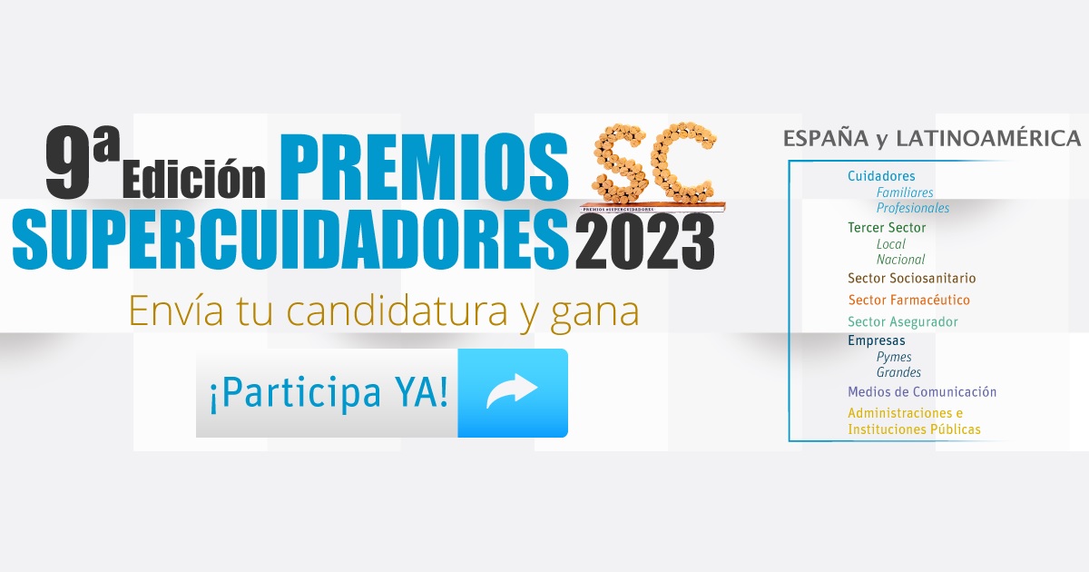 Banner de la 9ª Edición Premios SUPERCUIDADORES 2023