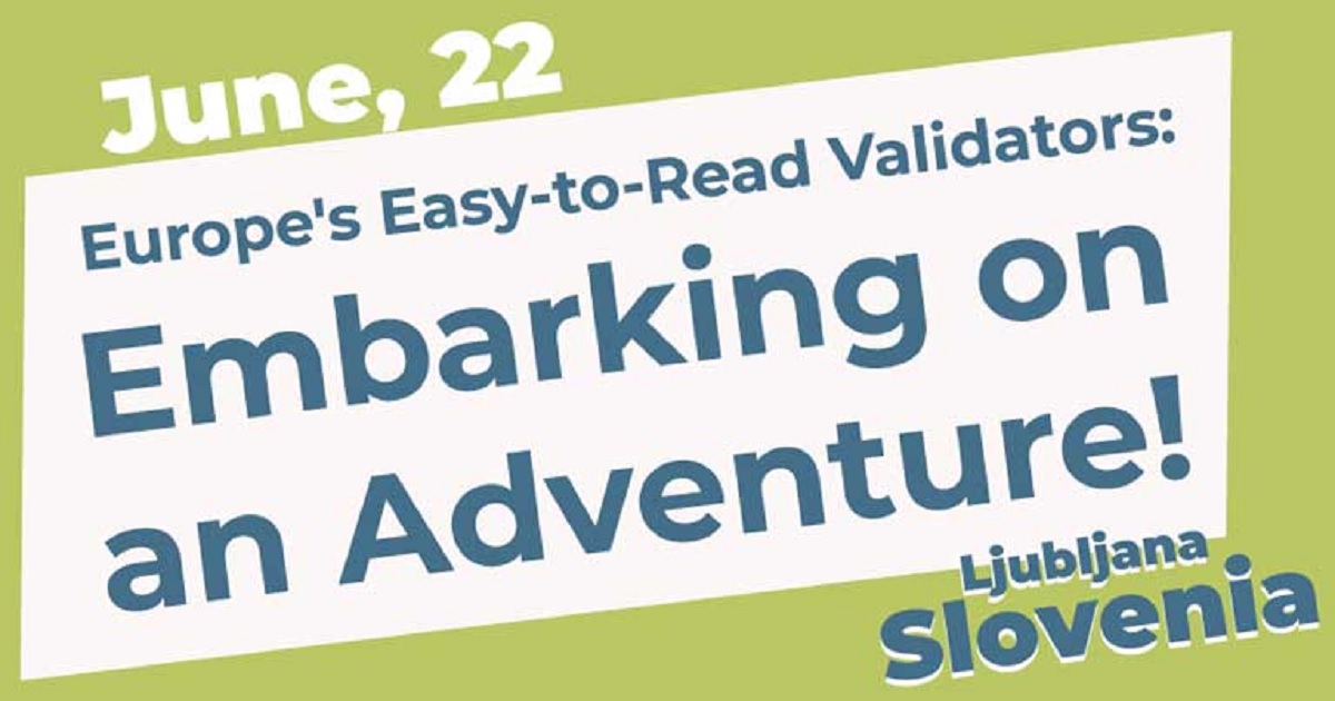 Banner de Train2Validate. Profesionales europeos de lectura fácil: ¡Comienza una aventura!