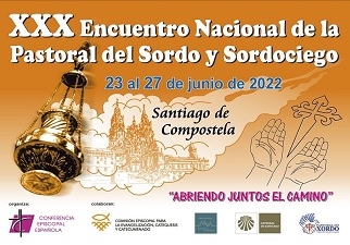 Banner del XXX Encuentro Nacional de la Pastoral del Sordo y Sordociego