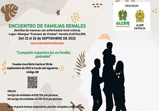 Banner del Encuentro de Familias Renales 2022