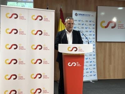 Intervención Ángel Luis Gómez para hablar de la integración de los deportes para personas con discapacidad