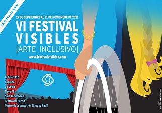 Cartel del VII Festival Visibles 2022