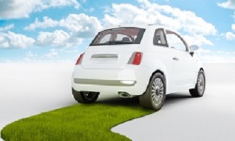 Coche sobre hierba transporte accesible