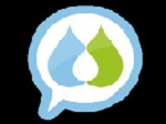 Logo con una gota de glucosa