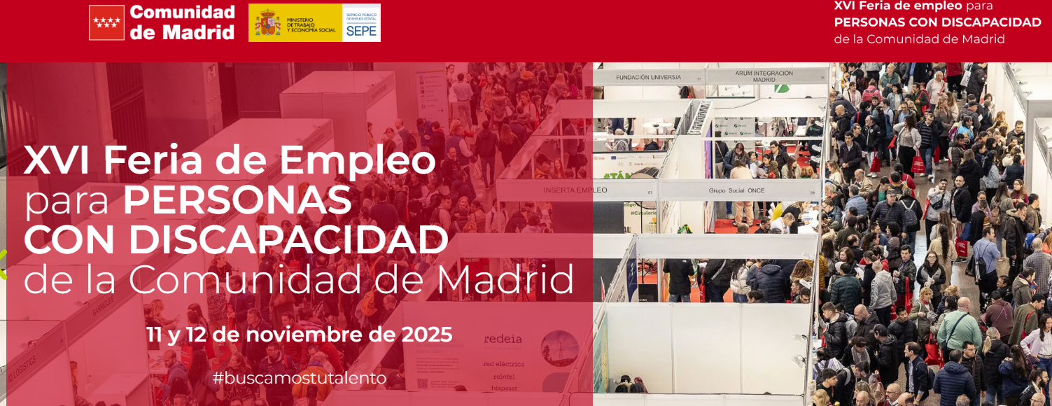 cartel de la feria de empleo