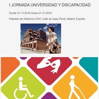 Banner de la I Jornada Universidad y Discapacidad