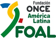 Logotipo de la Fundación ONCE para América Latina - FOAL